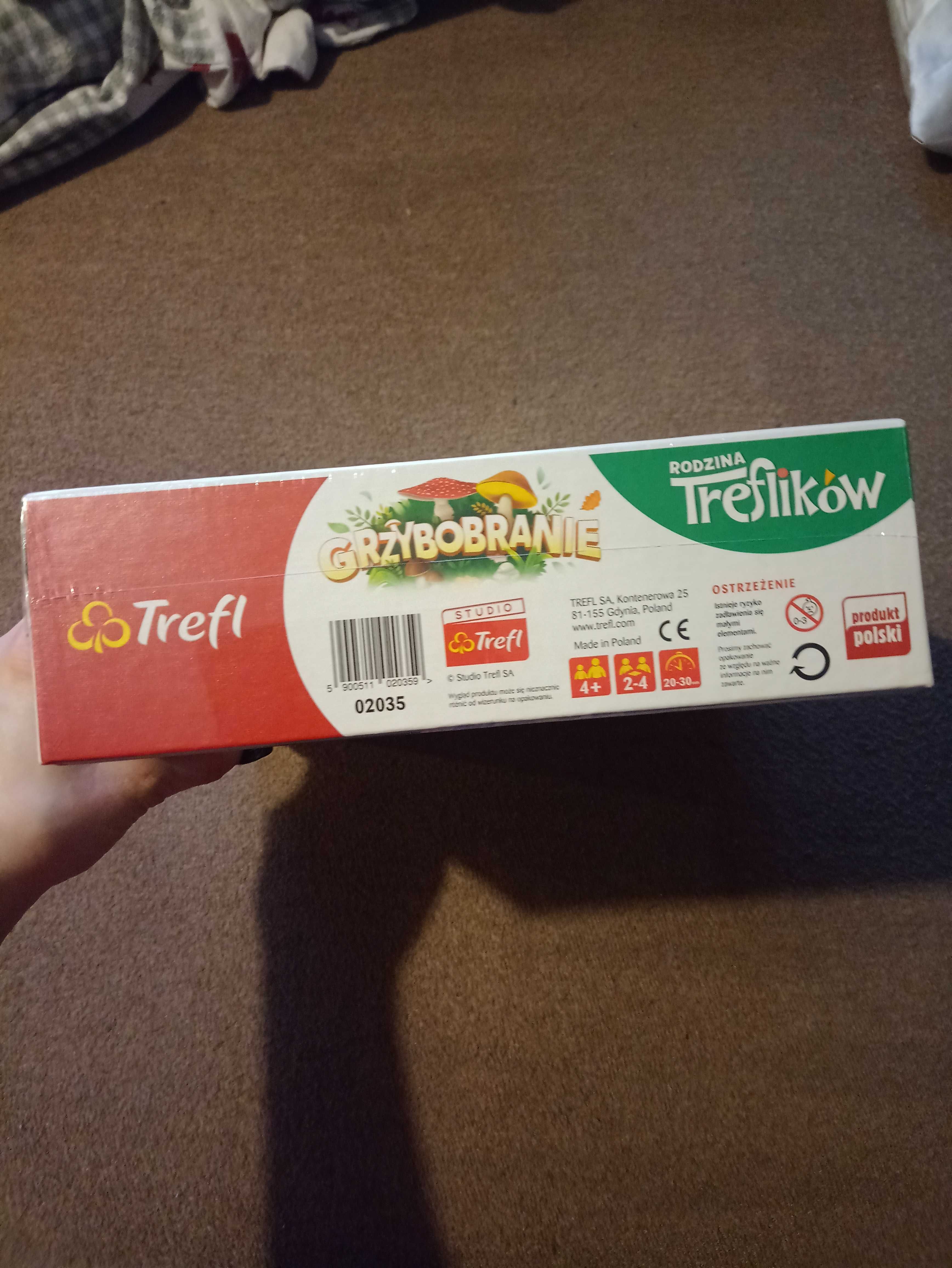 Gra grzybobranie trefliki NOWA