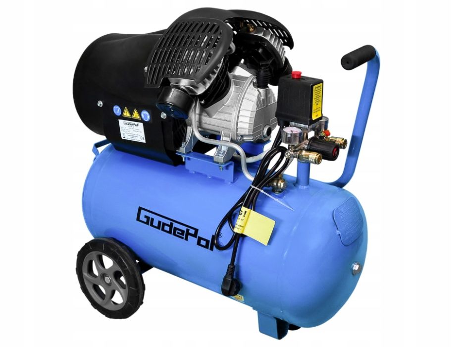 Kompresor  sprężarka GUDEPOL SO 380/50 8 BAR / 50L 230V  OD RĘKI