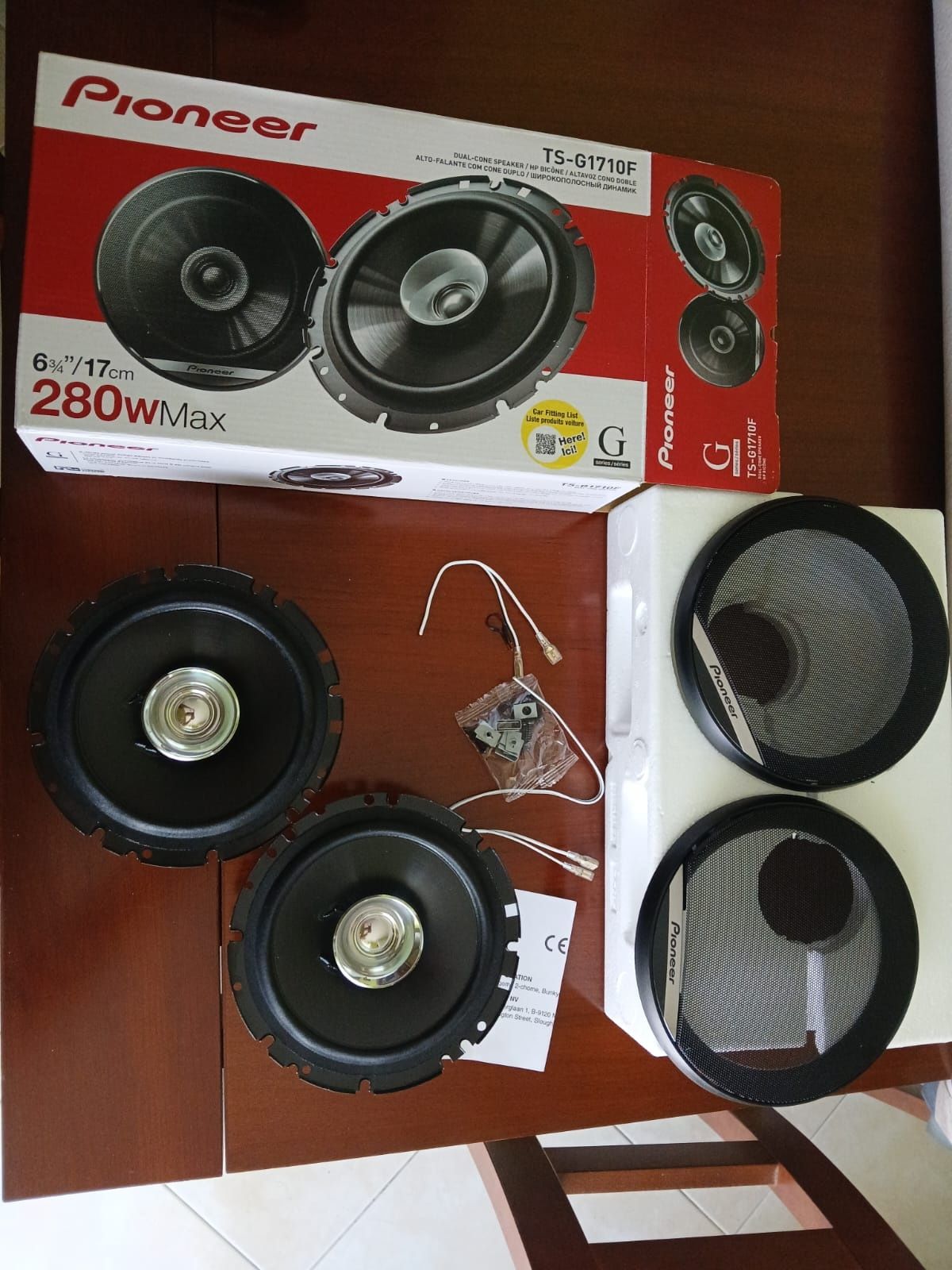 Colunas Pioneer 17cm