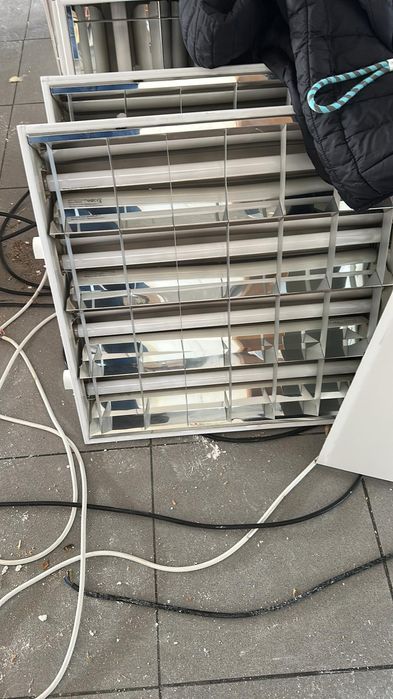 Armaduras fluorescentes 4×18w