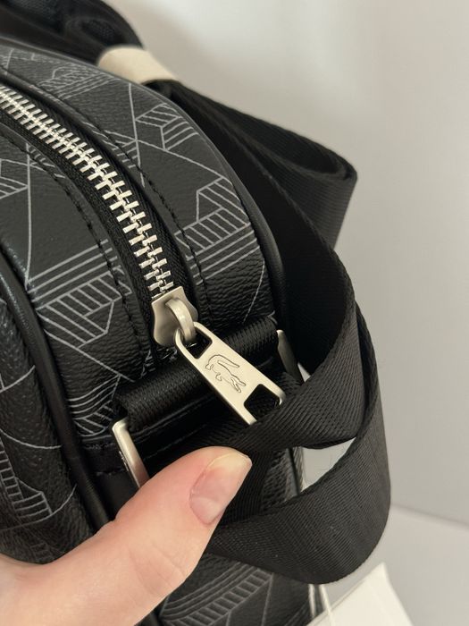 Сумка Lacoste Monogram | Crossbody Bag | мессенджер | лакоста лакосте