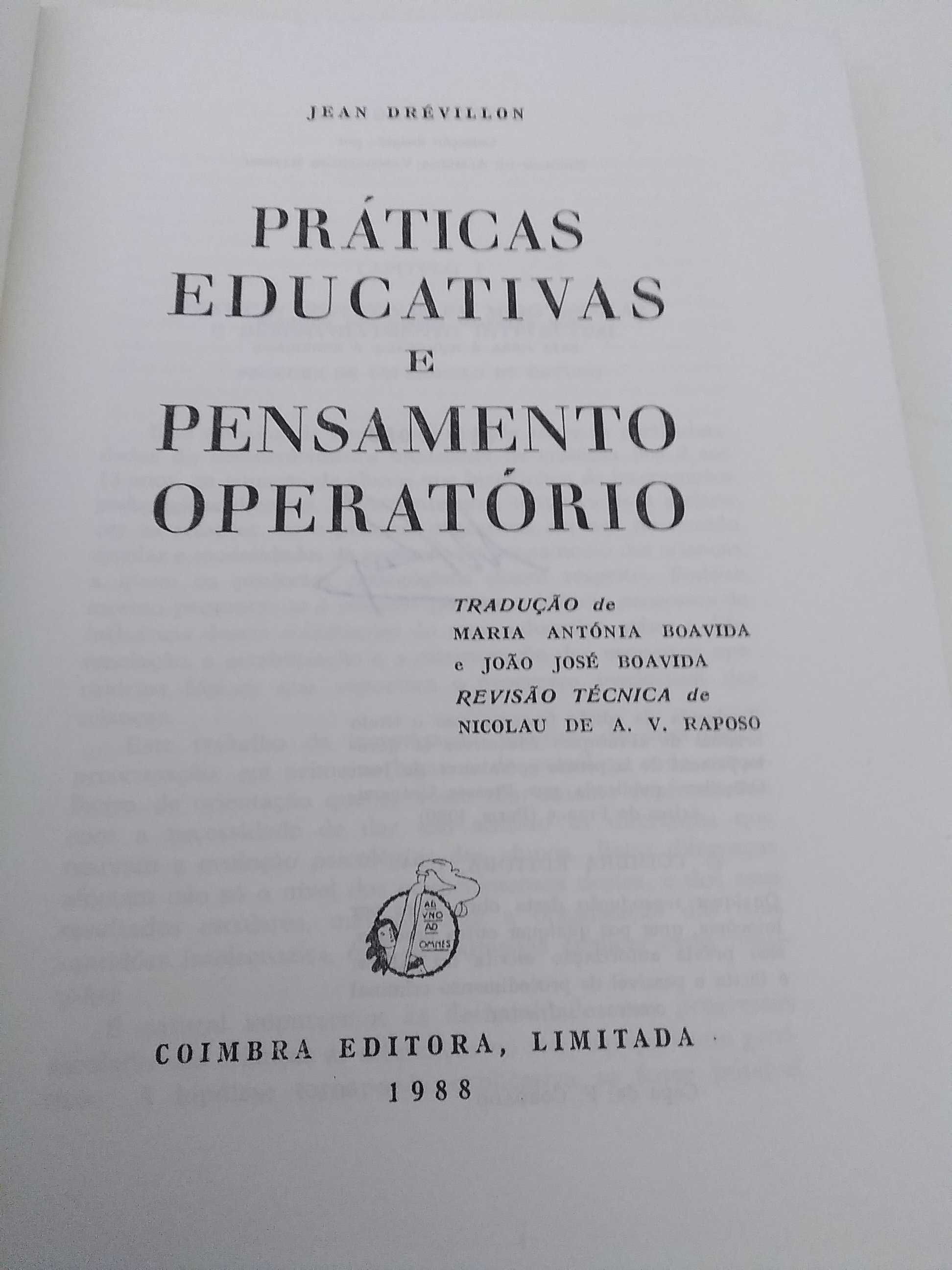 Práticas educativas e pensamento operatório de Jean Drevillon