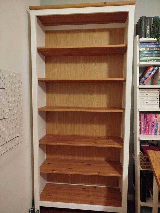 Regał biblioteczka Hemnes Ikea lite drewno