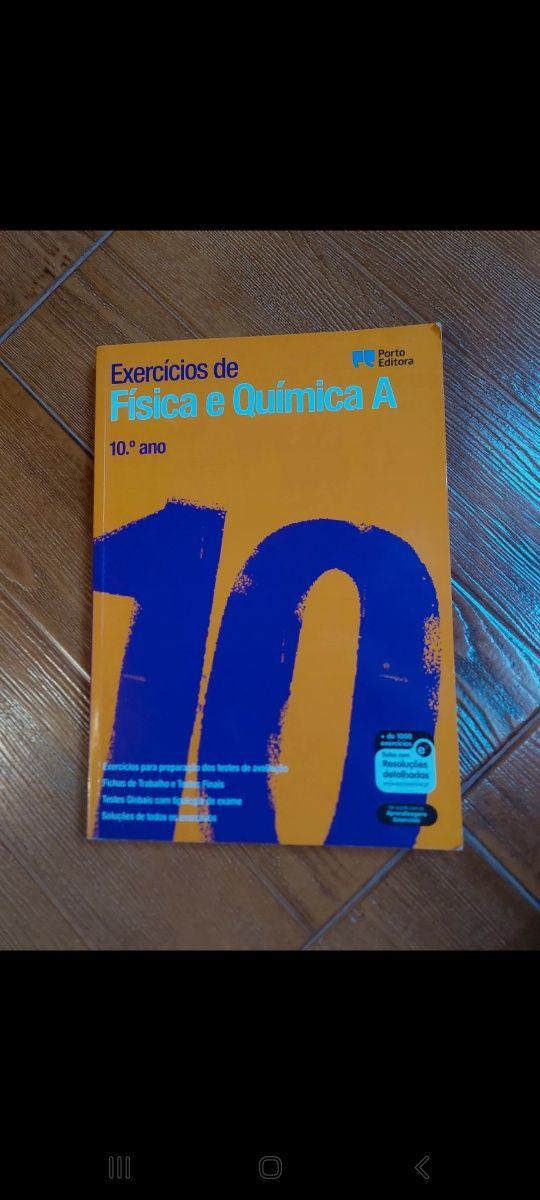 Exercícios Física e Química 10°ano