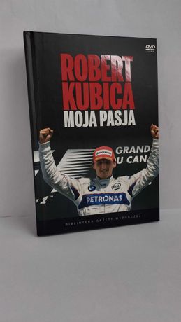 Książka Robert Kubica Moja Pasja + DVD