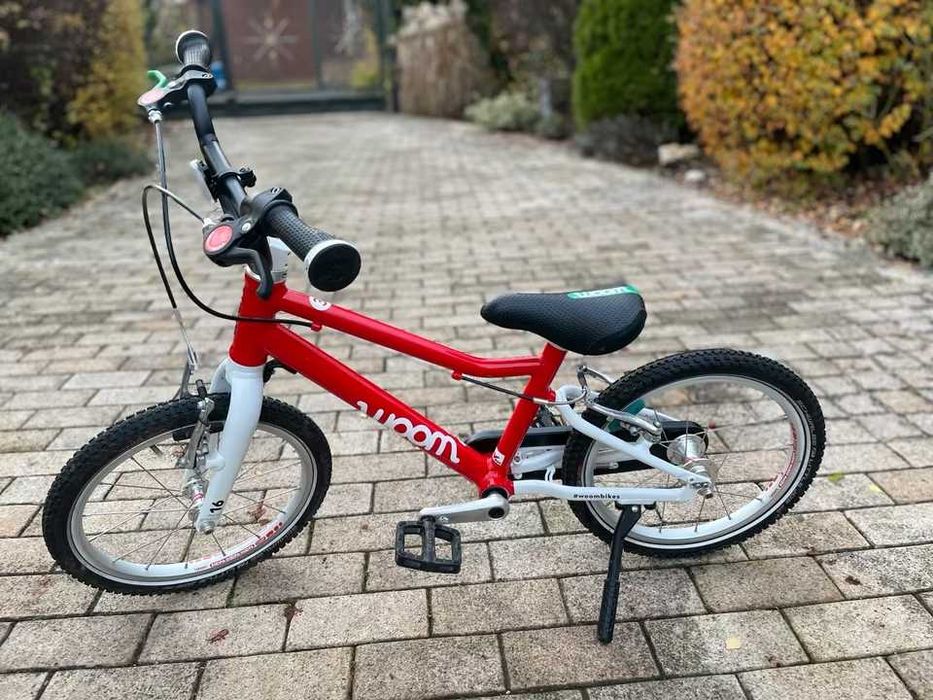 Rower dziecięcy Woom 3 czerwony 16 cali