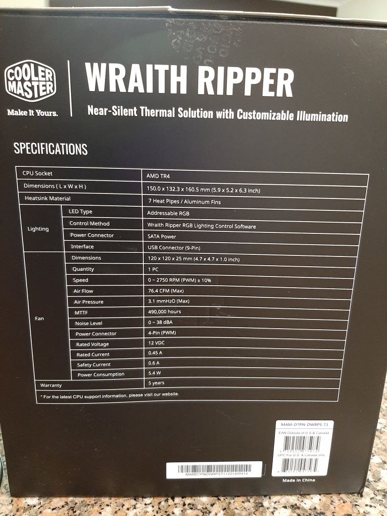 Cooler Master Wraith Ripper