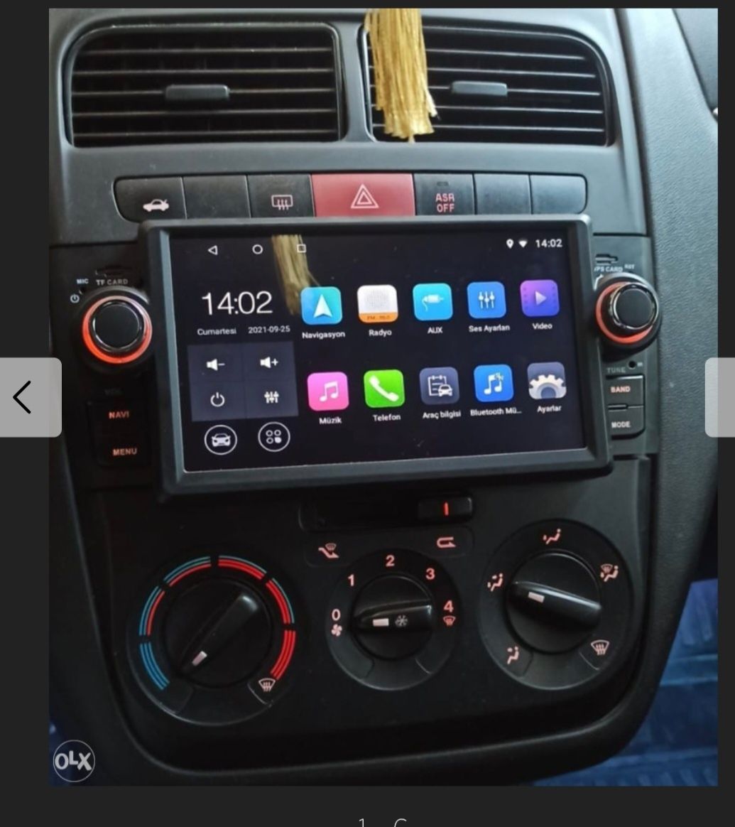 Магнитола FIAT Punto, Linea 2007-2013 
Grande Punto 2007-2012 Android