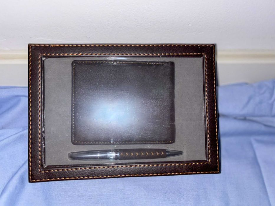 Conjunto novo Carteira + Esferográfica | Homem [Note!]