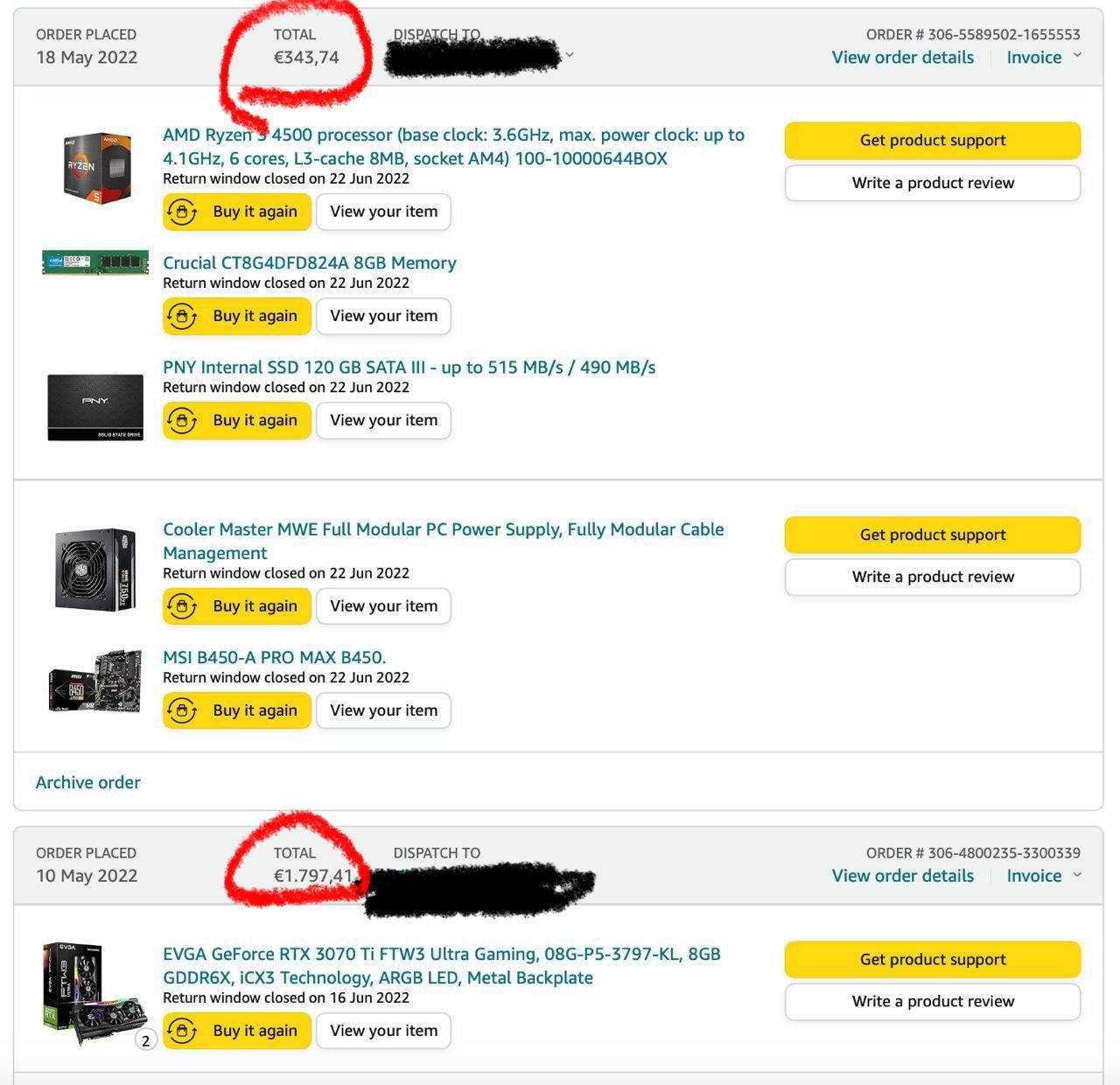 Потужний ігровий комп'ютер GeForce 3070 Ti