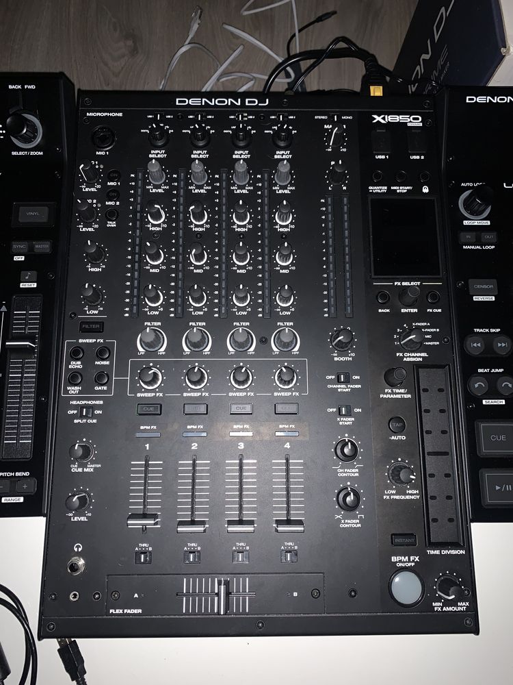 Denon Dj set - 2x LC6000 + X1850 mixer