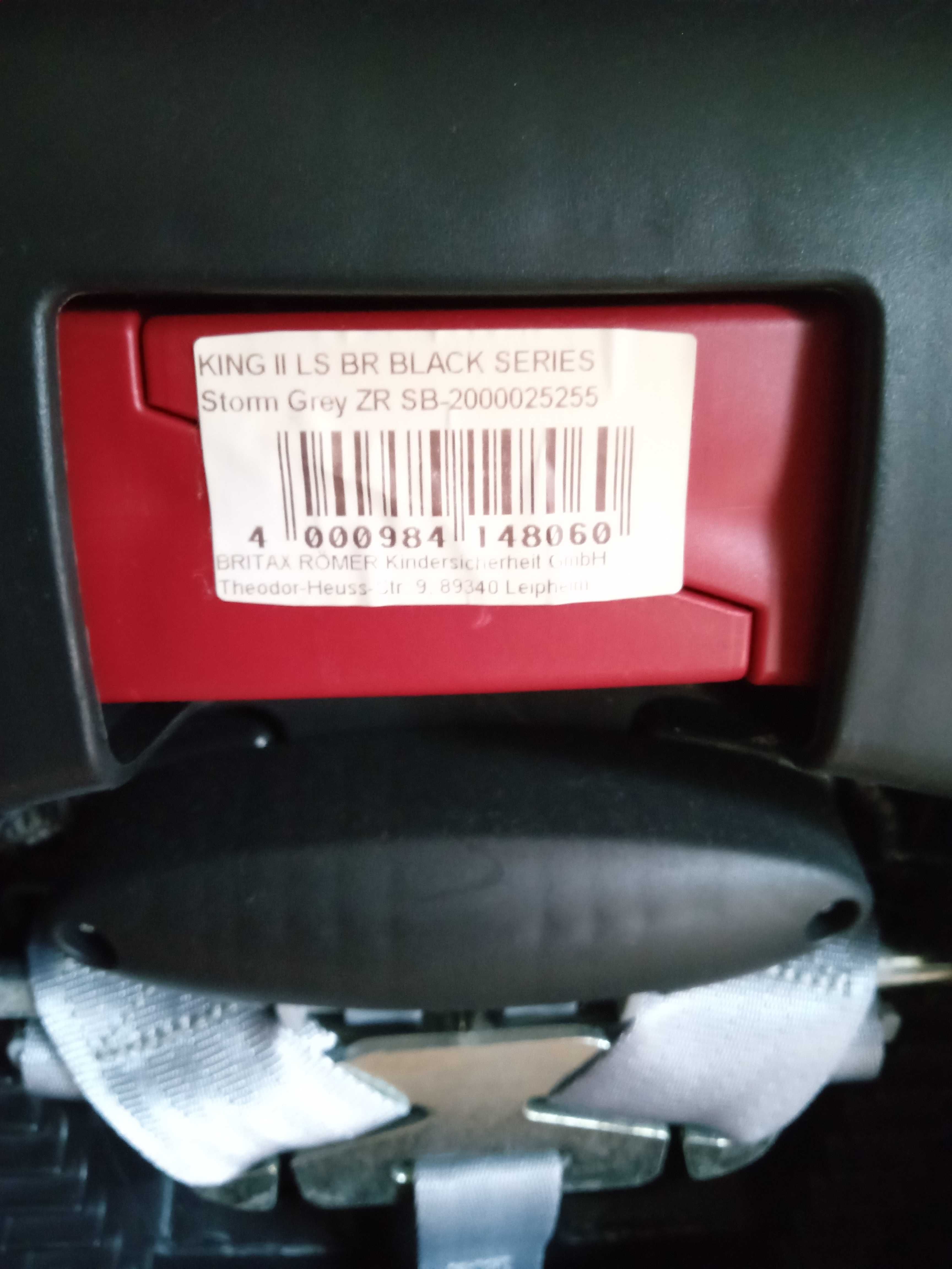 Fotelik samochodowy Britax Römer Maxi King II LS