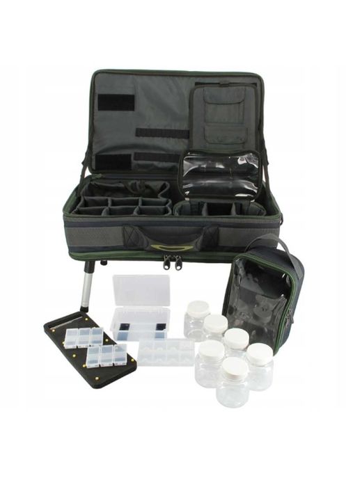 Torba wędkarska walizka organizer ze Stolikiem NGT 588