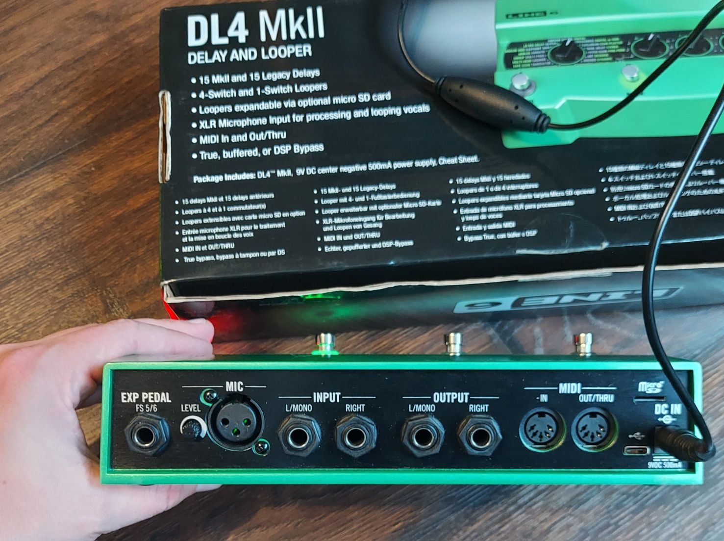 Line 6 DL4 MkII Delay педаль ділей/ревер