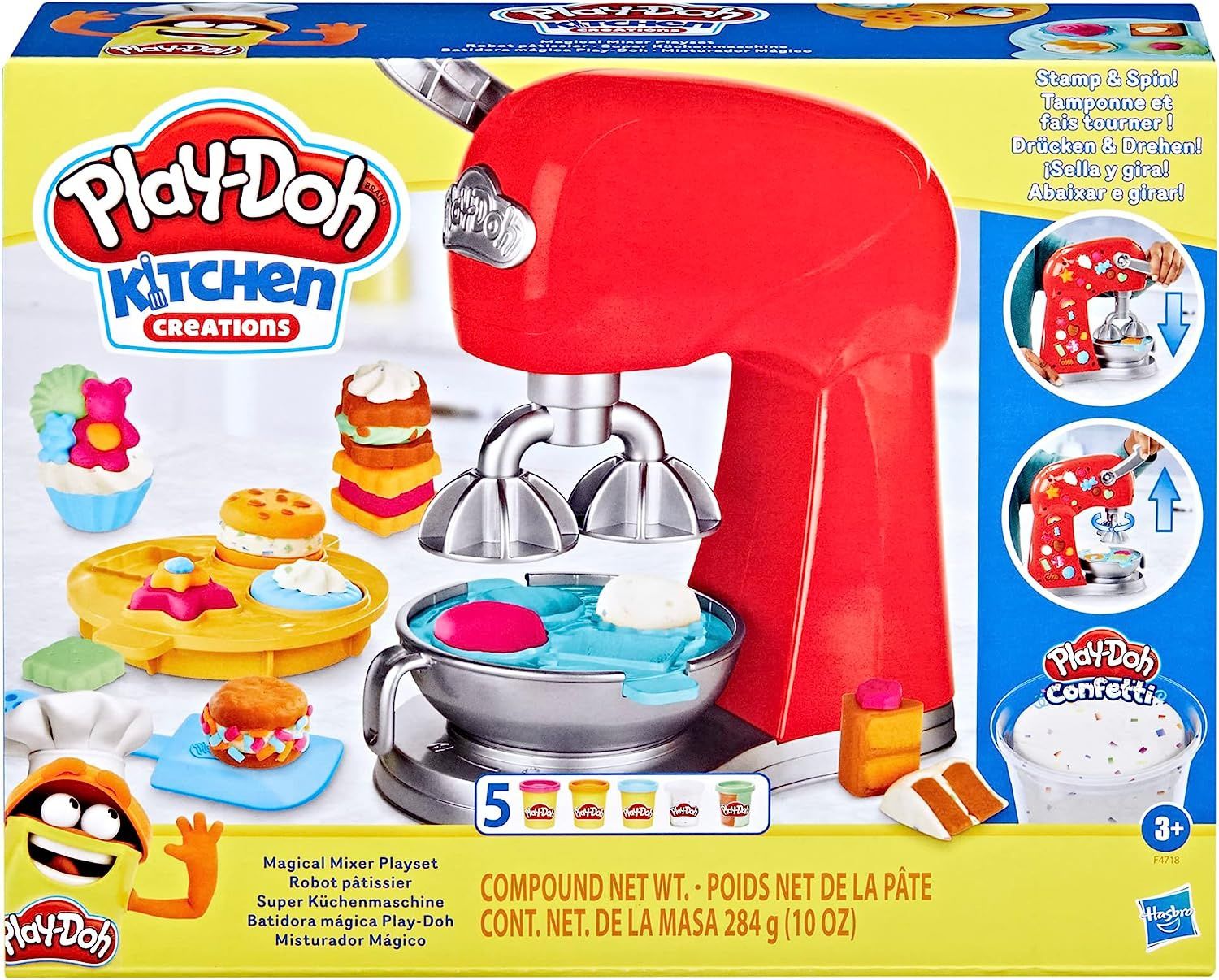 Play Doh Kitchen Magical Mixer. Плей До магічний міксер, тістечка