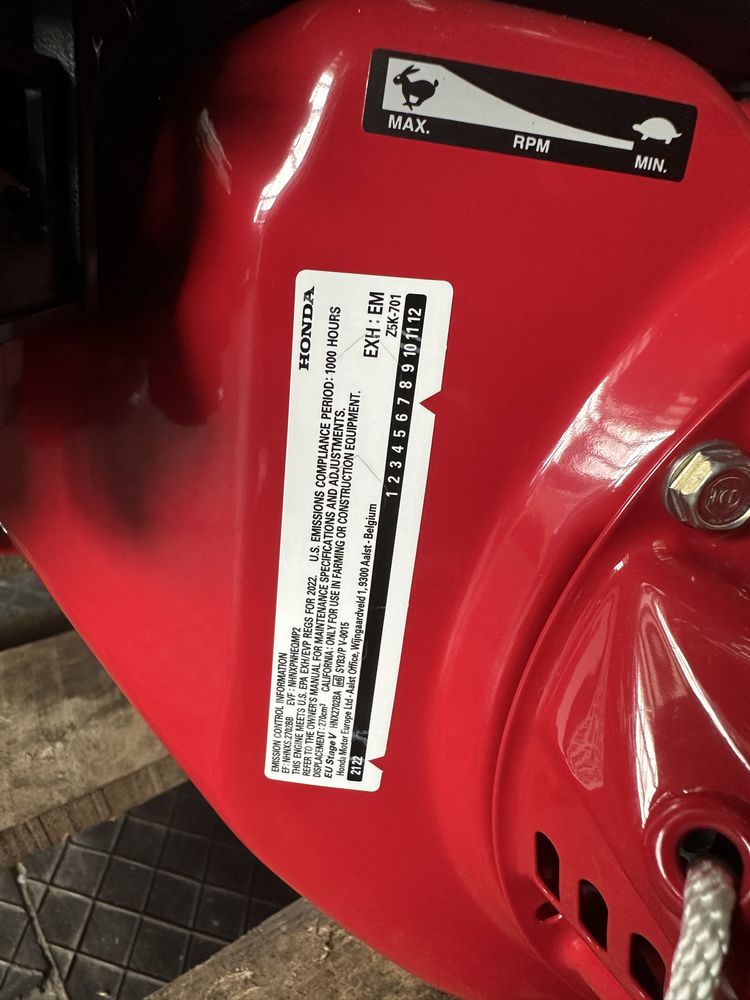 Бензиновий двигун Honda GX270 новий оригінал