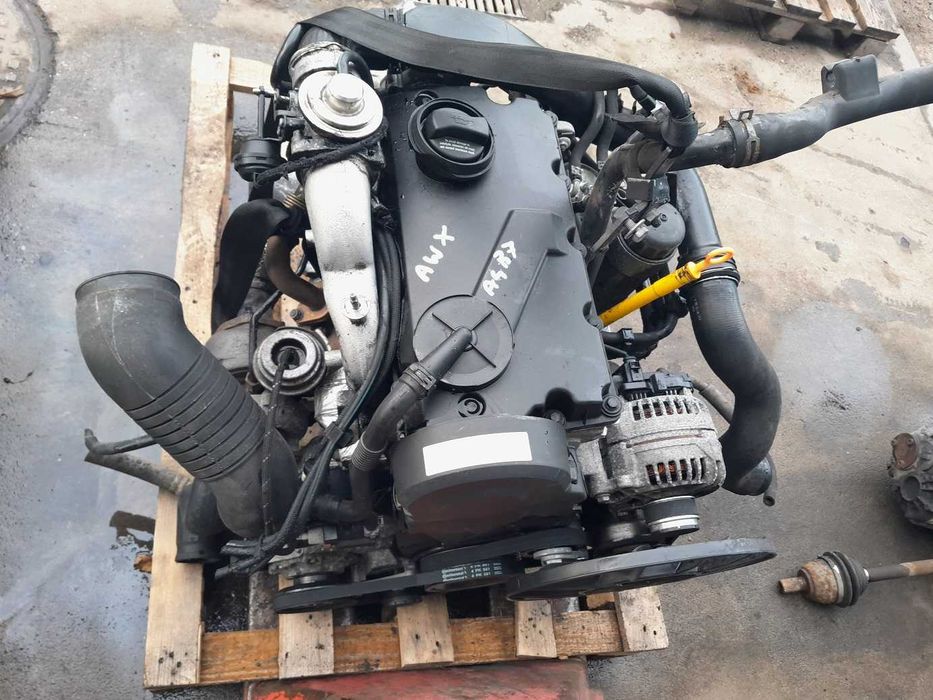 Passat B5 FL Audi A4 B7 1.9 TDI AWX - silnik KOMPLETNY