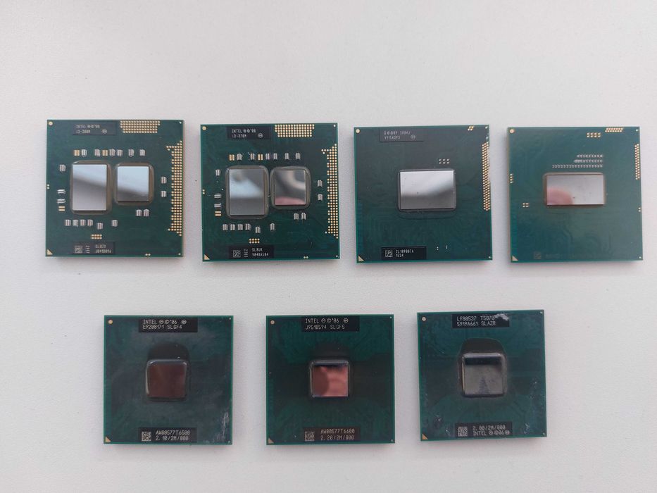 Процесори Intel, пам`ять SO-DIMM DDR3 для ноутбуків.