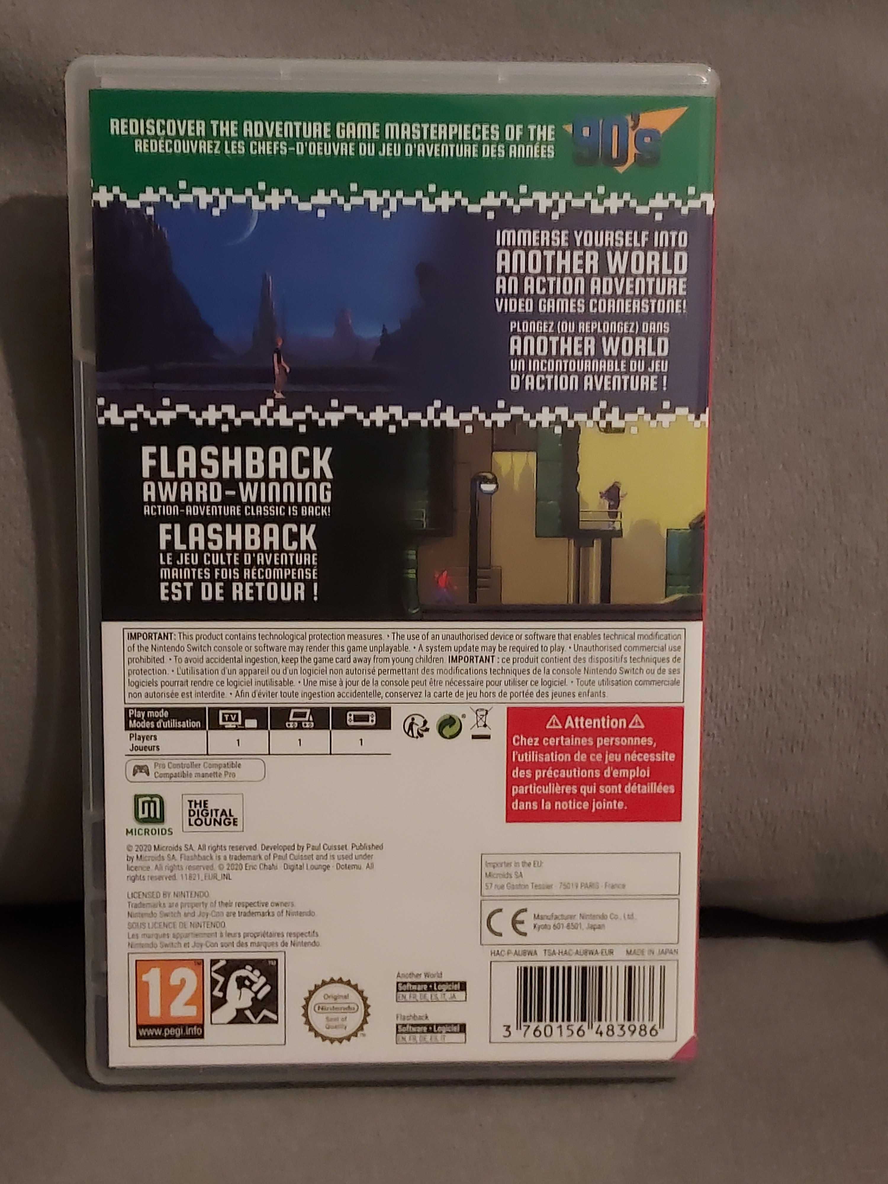Another World & Flashback - Nintendo Switch - ENG