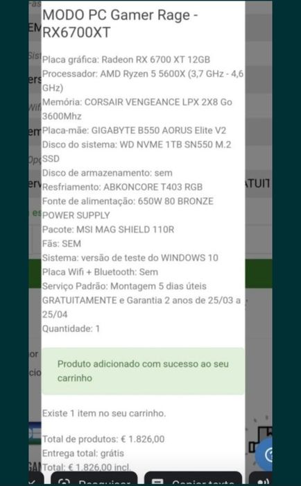 Torre gaming roda tudo