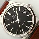 OMEGA Geneve 1974 zegarek męski VINTAGE kaliber 1030 BLACK XL
