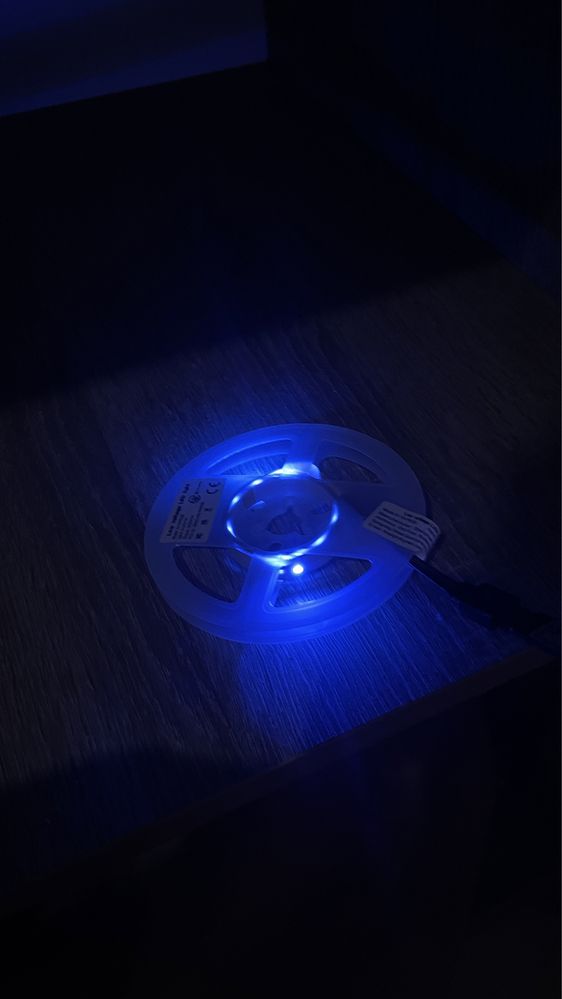 RGB Led Лента 1 м, разные цвета, пульт