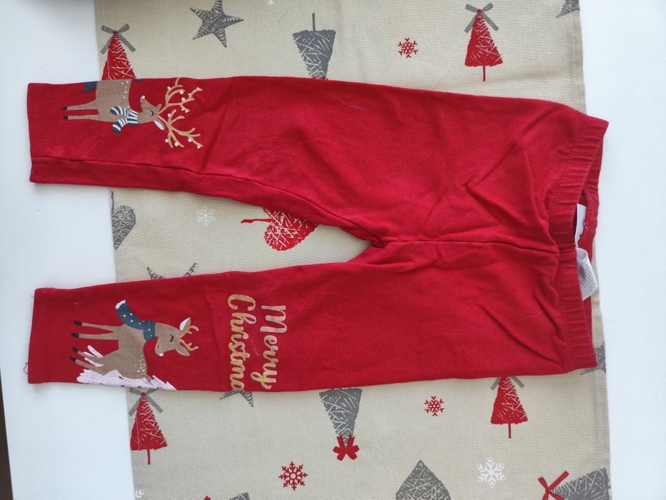 Cieplejsze legginsy rozmiar 92 98