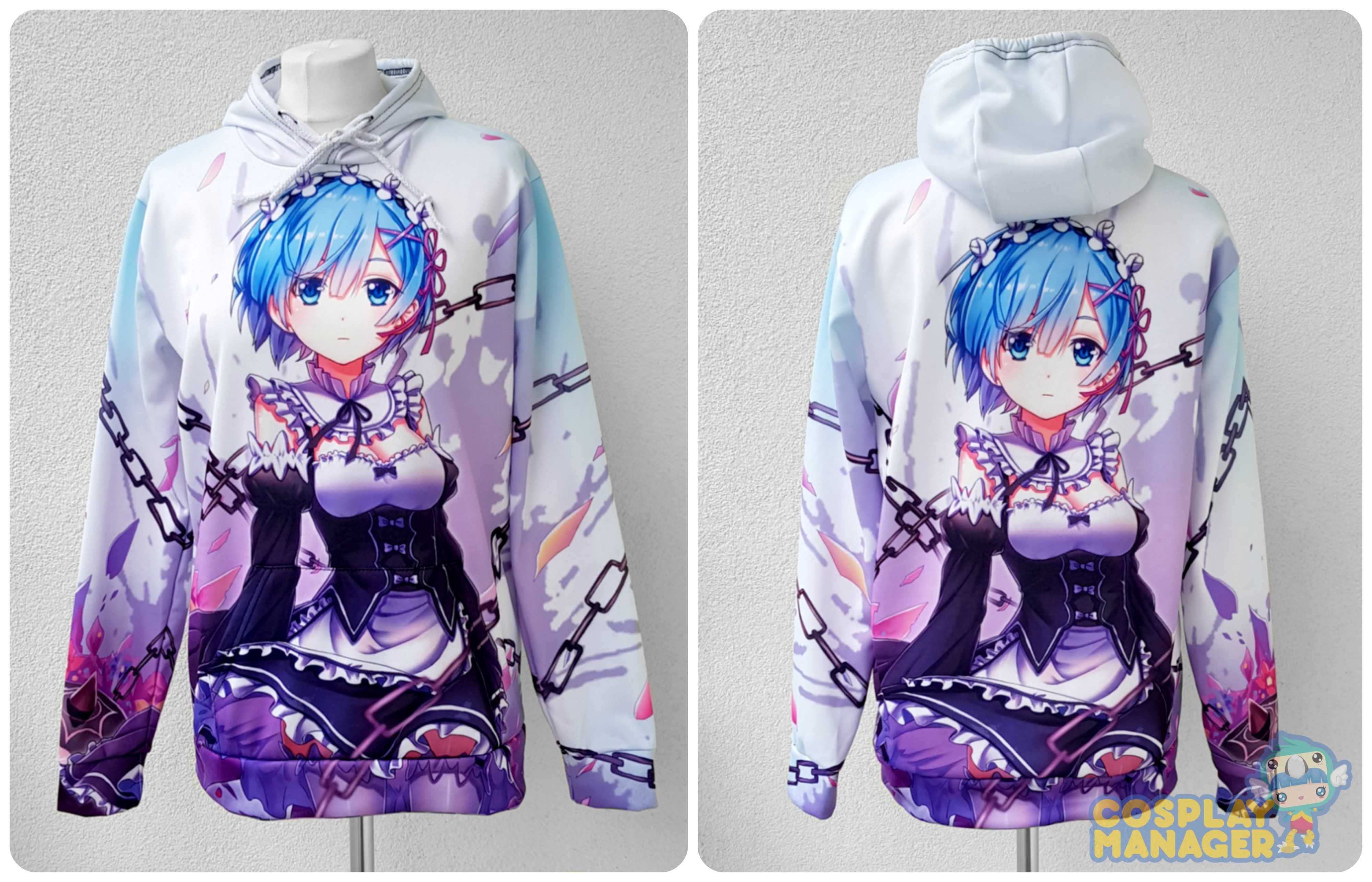 Bluza Re: Zero / Rem cosplay anime manga Rozmiar S / Nowa