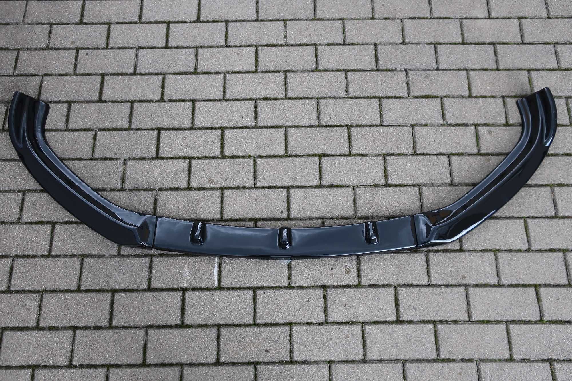 BMW F20 LCI LIFT M-PAKIET SPLITTER przód piano black spoiler