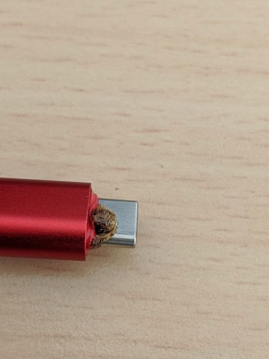 amazon basics kabel usb type-c do type-a 3.1 gen 2 czerwony opis