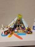 Lego friends kemping Na plaży