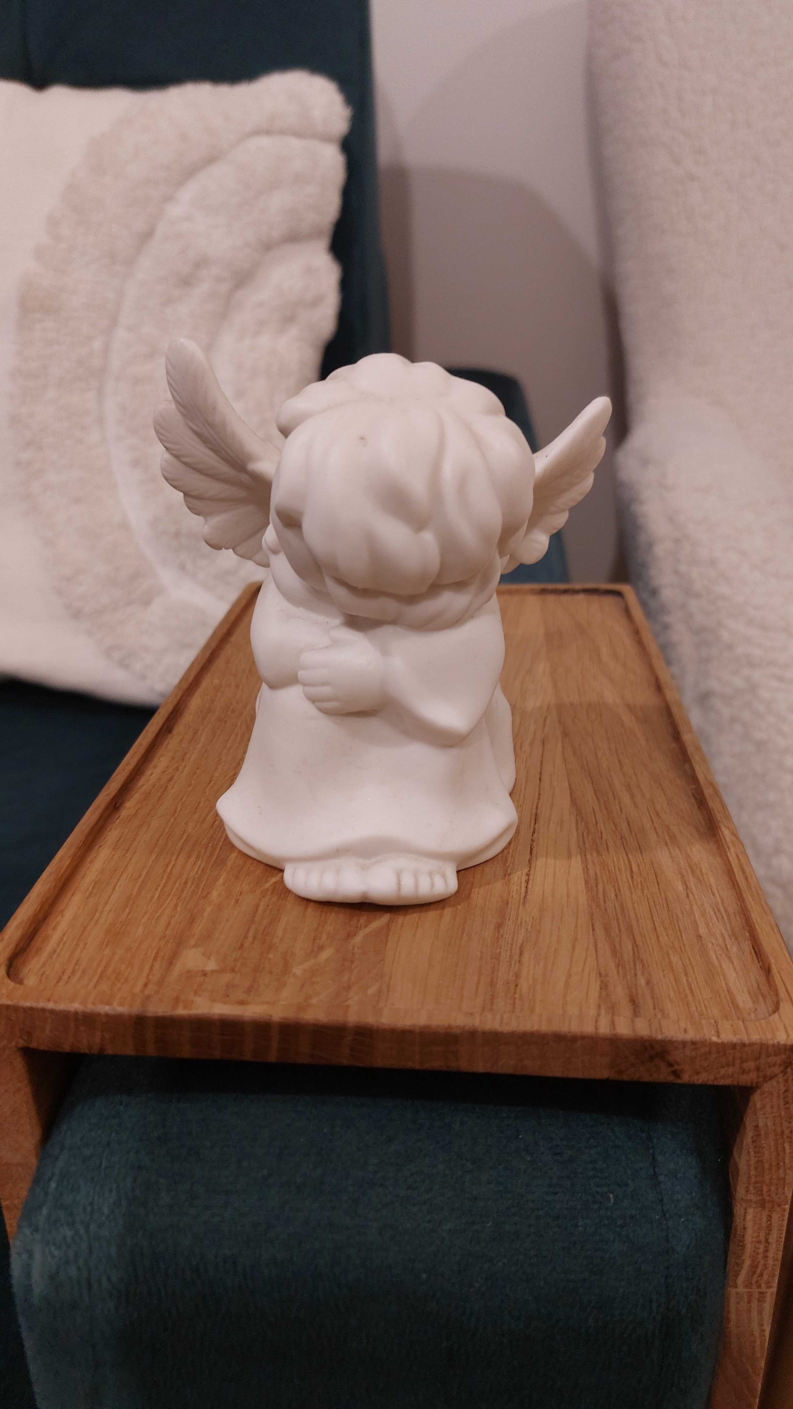 ANIOŁ cherubinek ceramika porcelana handmade kolekcja prezent