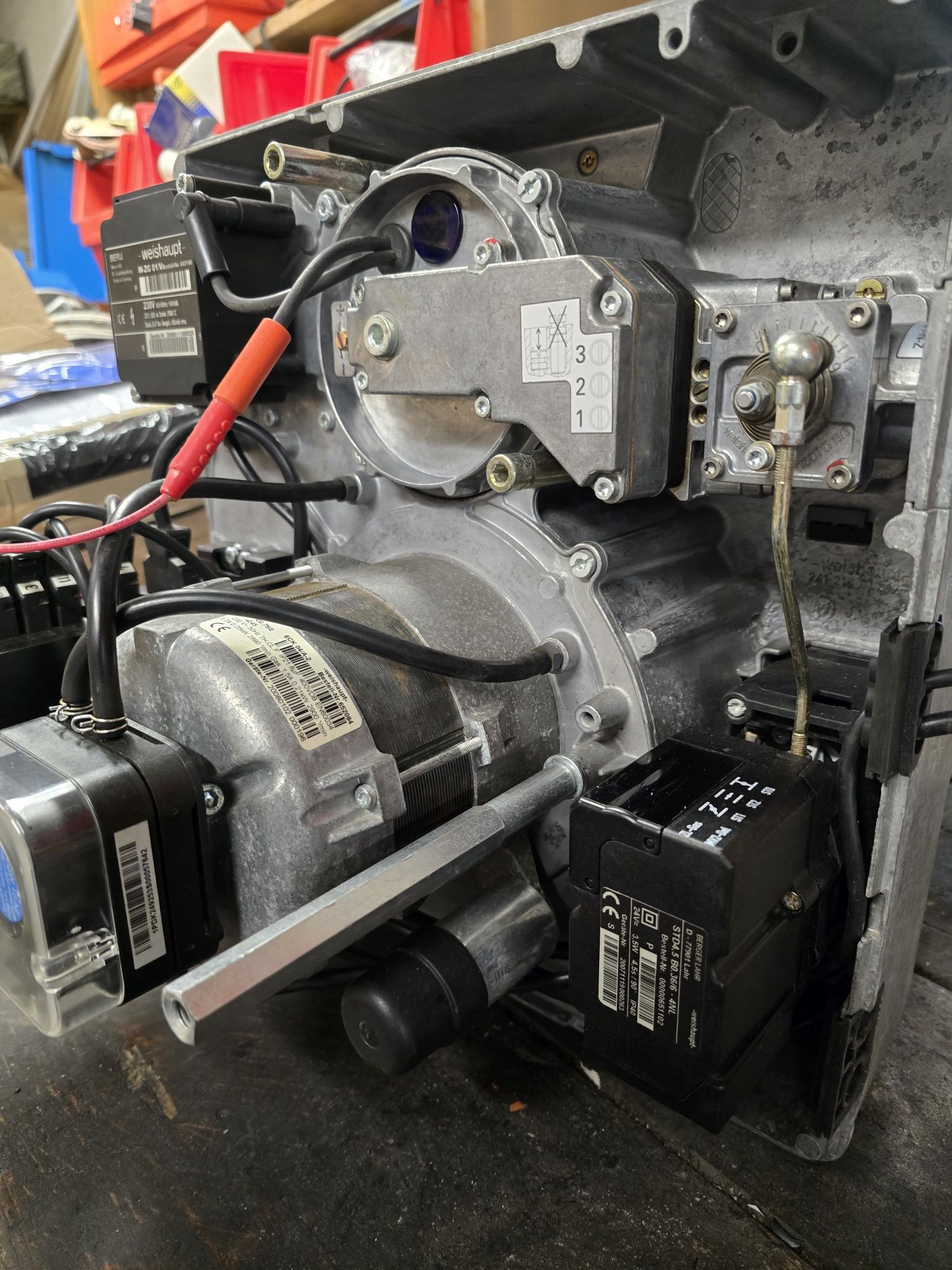 Palnik gazowy Weishaupt WG20N/1-C Z-LN