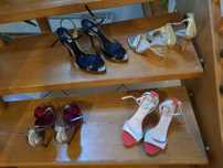 Buty damskie 38 i 39 szpilki sylwestrowe karnawałowe wieczorowe