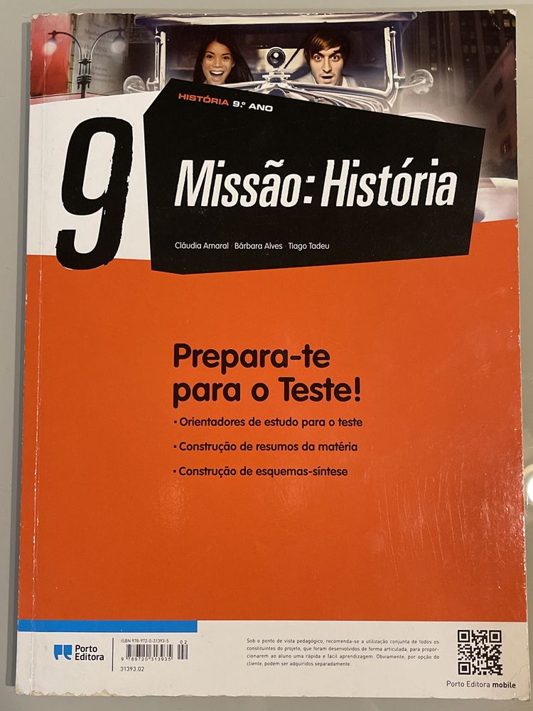 Caderno de atividades História - Missão: História 9° Ano