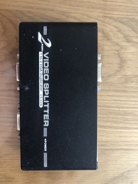 VGA сплітер, 1 вхід - 2 виходи