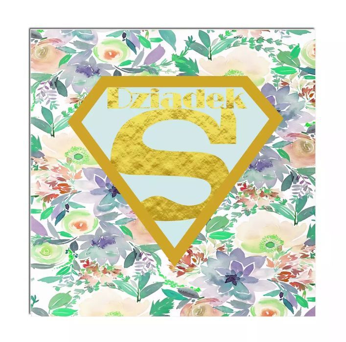 Karnet okolicznościowy, super dziadek. Henry. Nowy Produkt