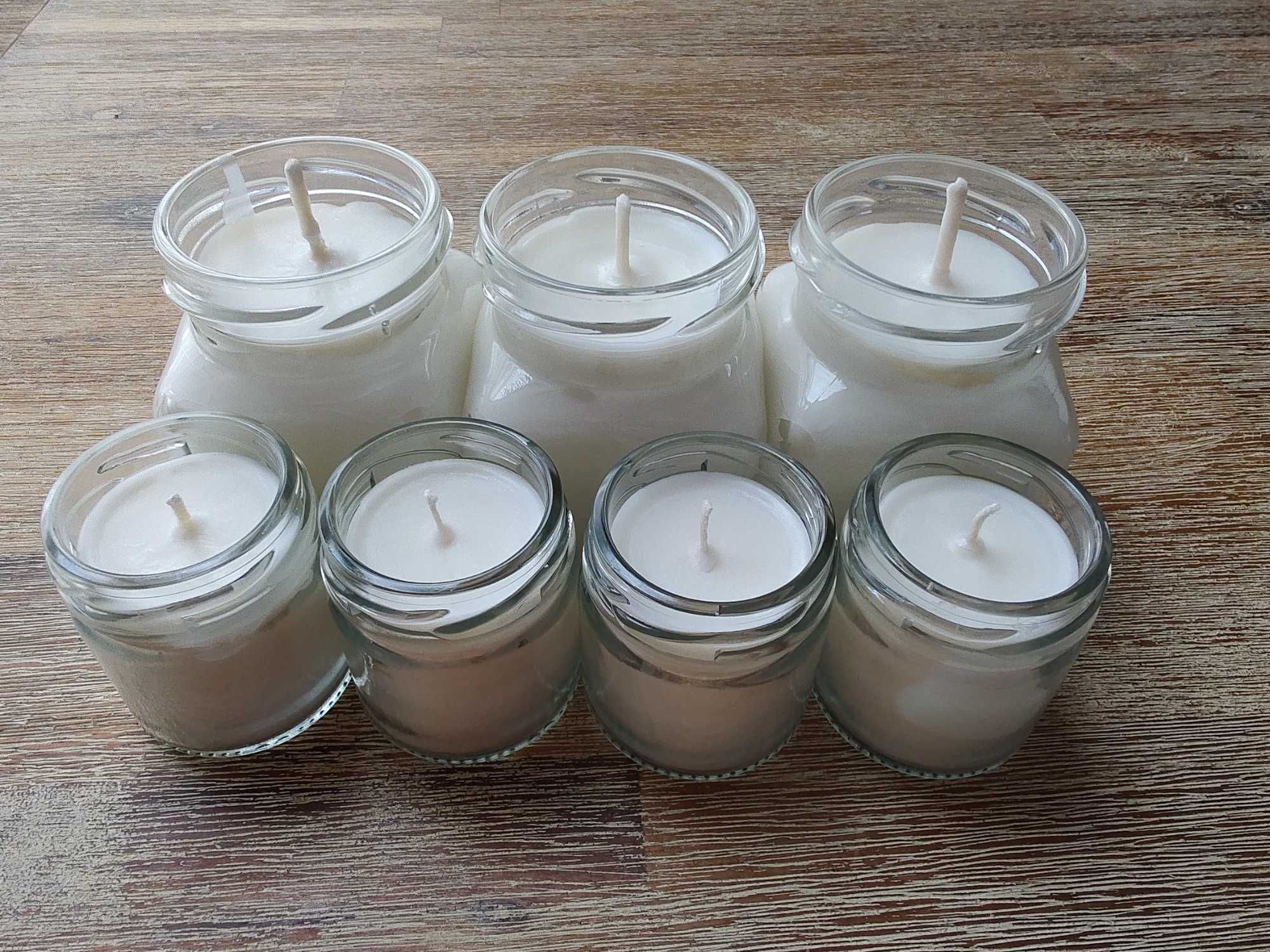 świeca sojowa, wosk sojowy w szkle 120ml, od 10zł//szt.