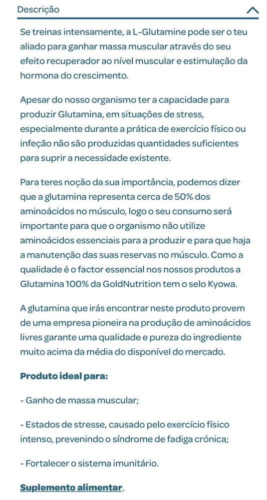 100% L-Glutamine