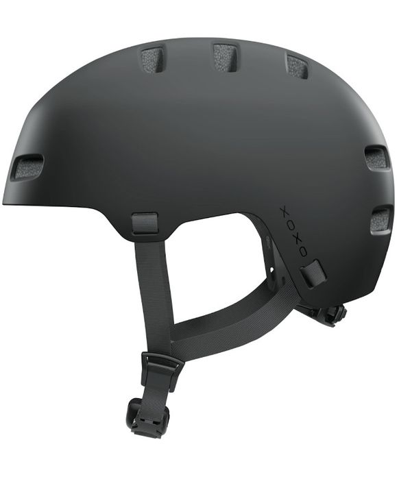 Kask abus L czarny orzeszek