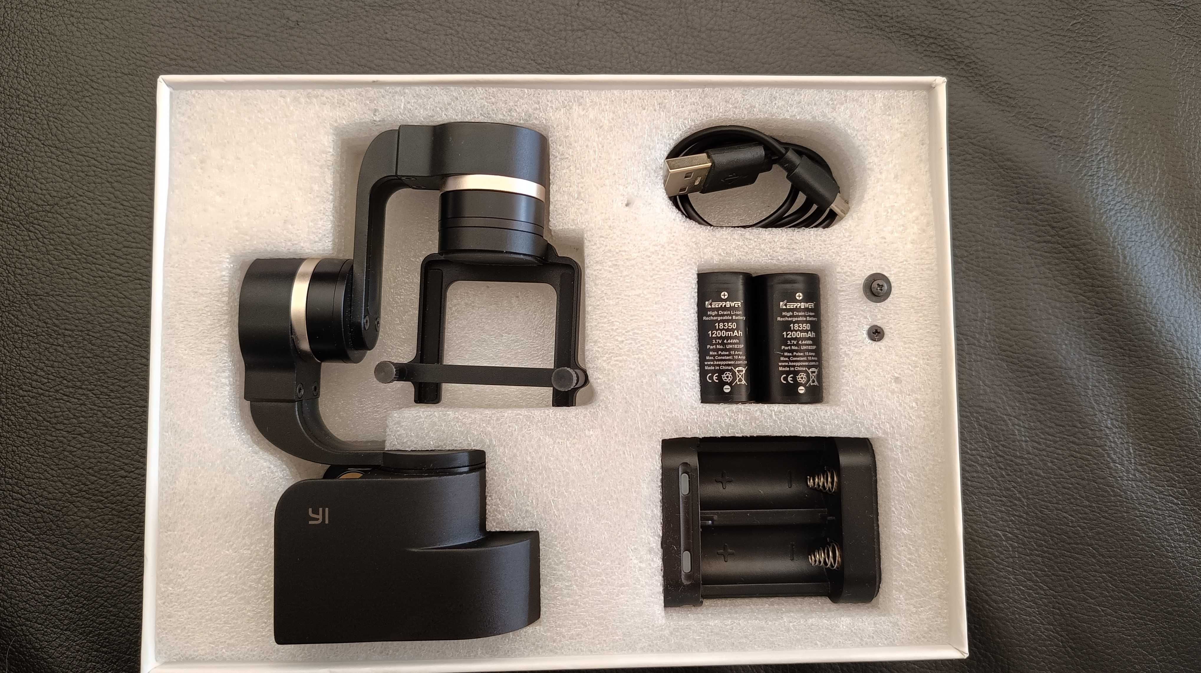 Gimbal YI Xiaomi 3 osiowy Stan Wzorcowy Nowe Akumulatory !