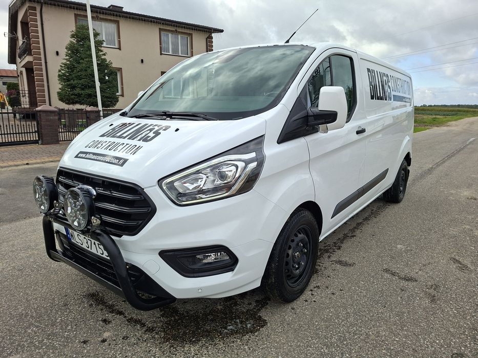 Ford Transit Custom, Lift, led, klima, regały,długi,137000km 2019