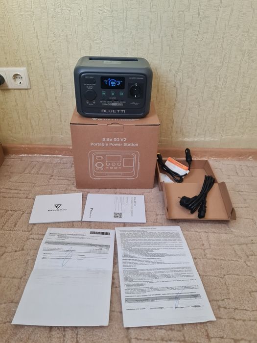 Зарядная станция  BLUETTI Elite 30 V2 600W 288Wh EU