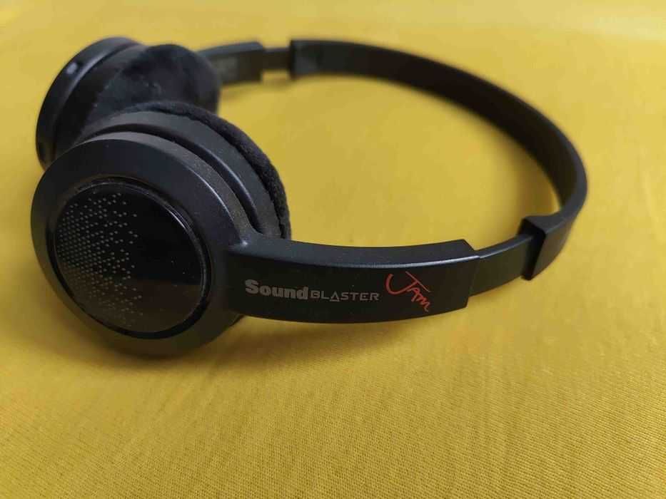 Słuchawki bezprzewodowe Creative JAM Bluetooth czarne z mikrofonem