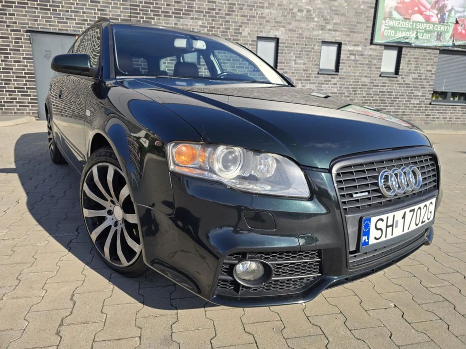 Audi A4 Avant 3.2 255KM Quattro Automat Rej.PL AluR18+Grzane Fotele+Skóra+Xenon!