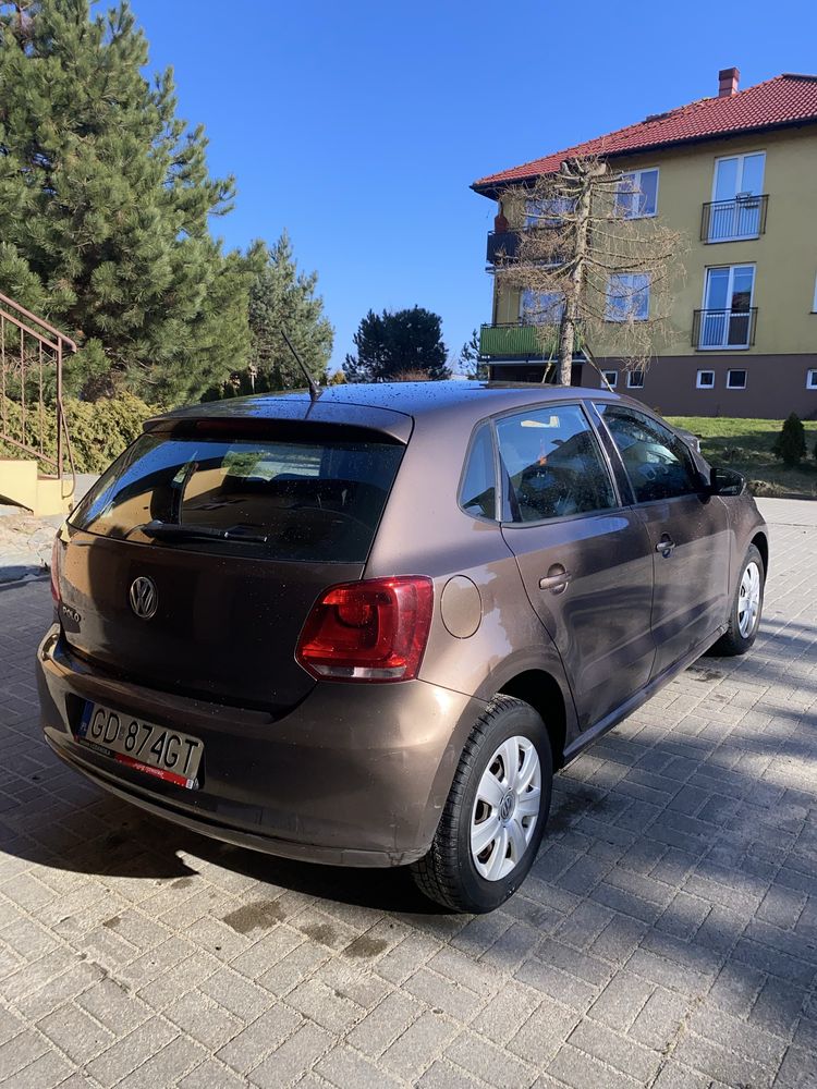 VW Polo V 1.2 TSI 2013 • Brązowy • Serwisowany • Dobry stan