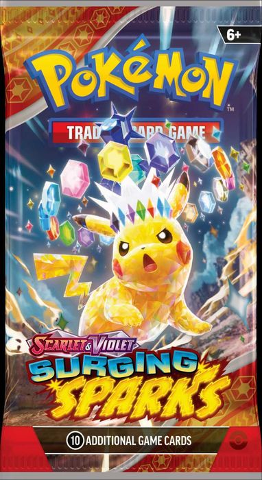 Pokémon TCG: Scarlet & Violet - Surging Sparks - Booster.