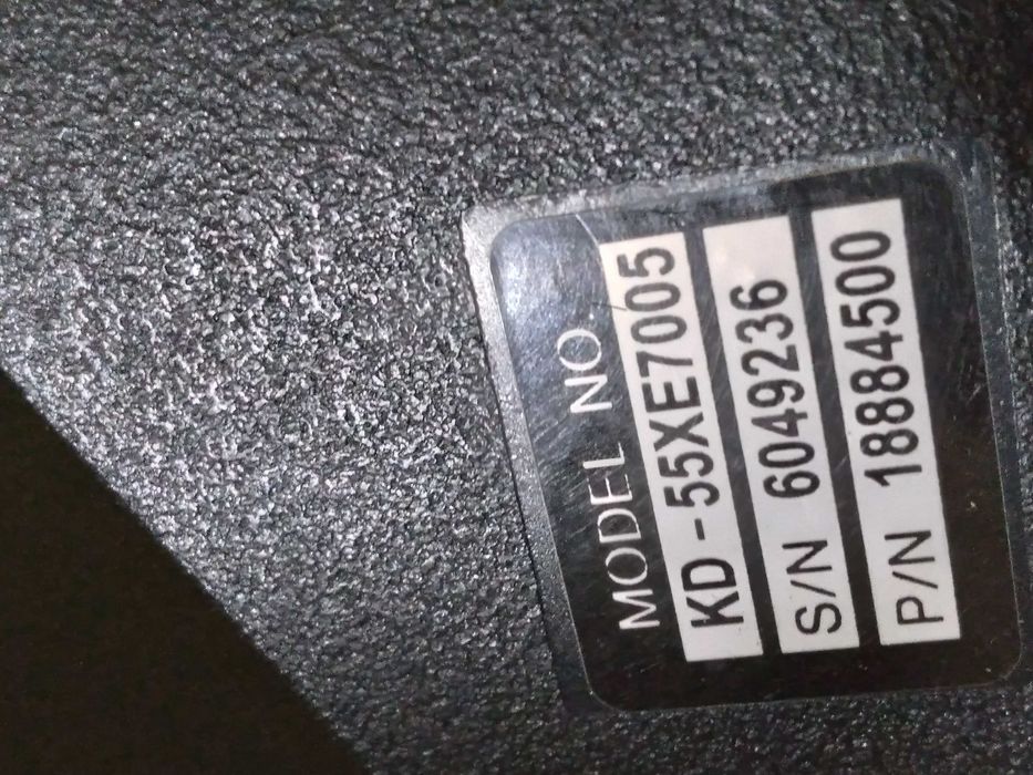 Телевизор  SONY BRAVIA  4K Smart TU. Модель  KD -55XE7005. Рабочий.