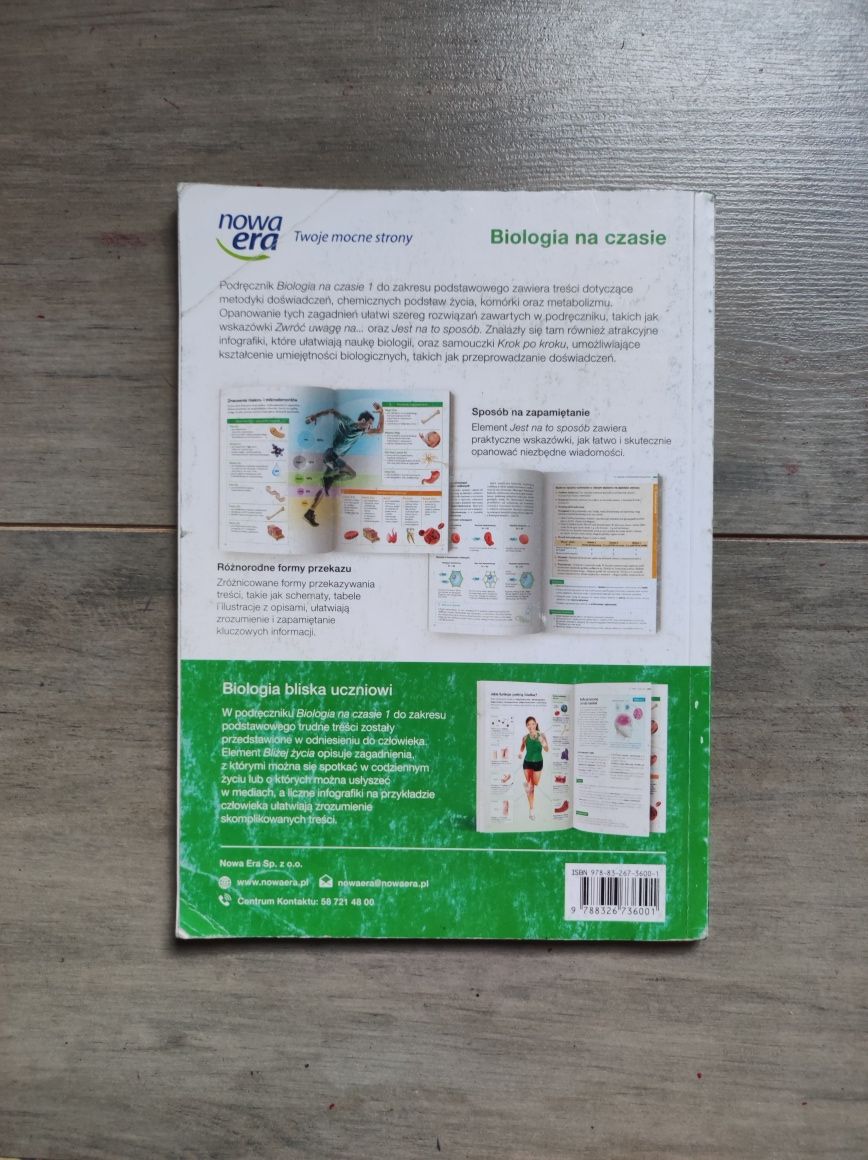 Biologia na czasie klasa pierwsza
