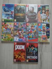 Gry Mario Kart Metroid Wiedźmin GTA Xenoblade Doom Nintendo Switch